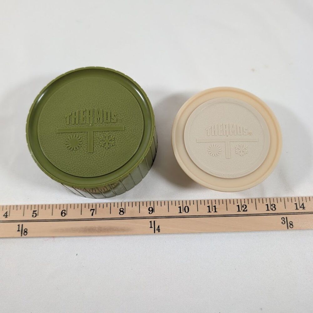 Vintage Thermos King Seeley Stopper 763 Cup 72A63 Replacement Parts Green